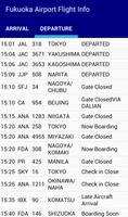 Fukuoka Airport Flight Info