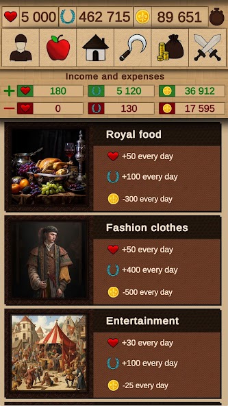 Medieval simulator