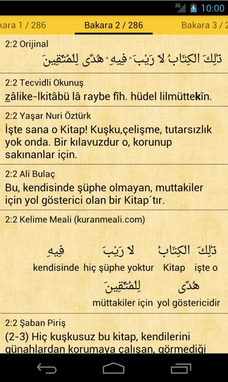 Kuran Mealleri
