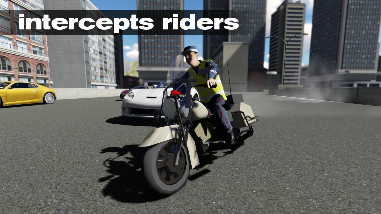Russian Police on Moto 3D