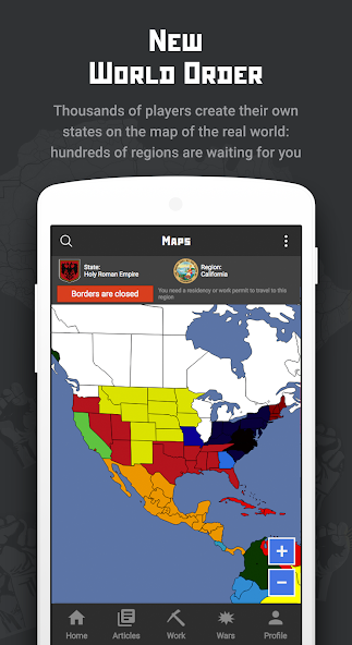 Rival Regions: world strategy