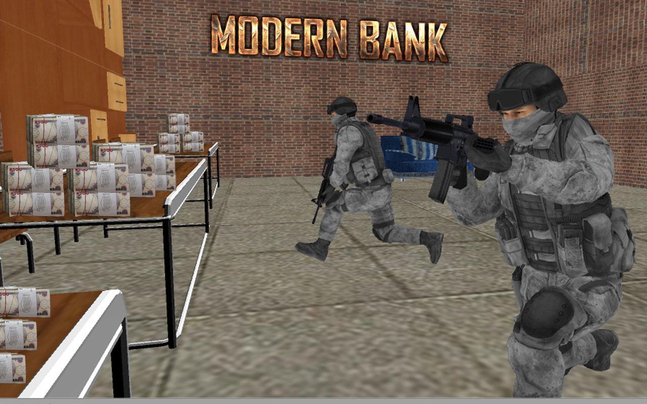 Bank Robbers vs Police