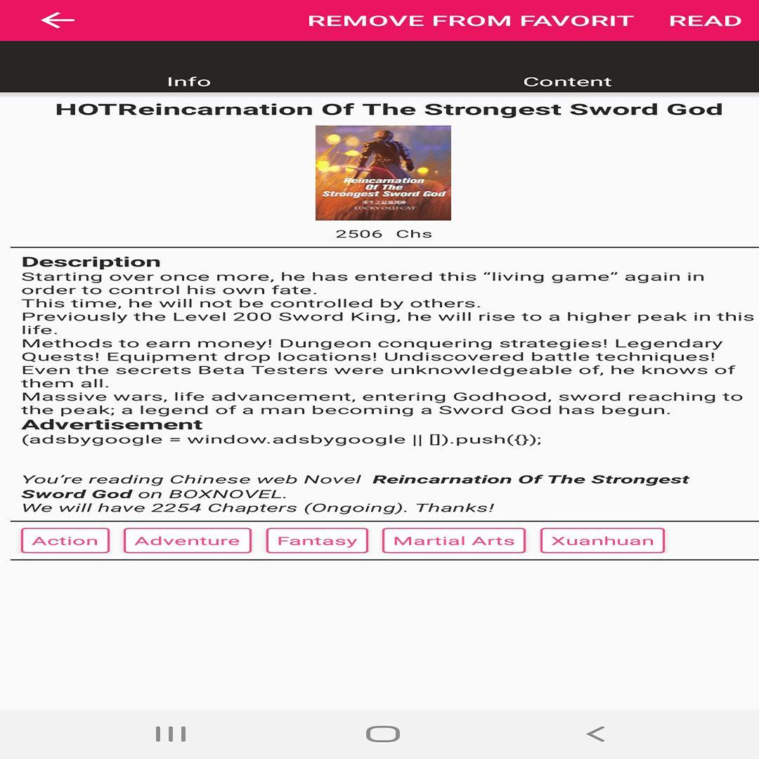 NovelLator - Online Novels Reader