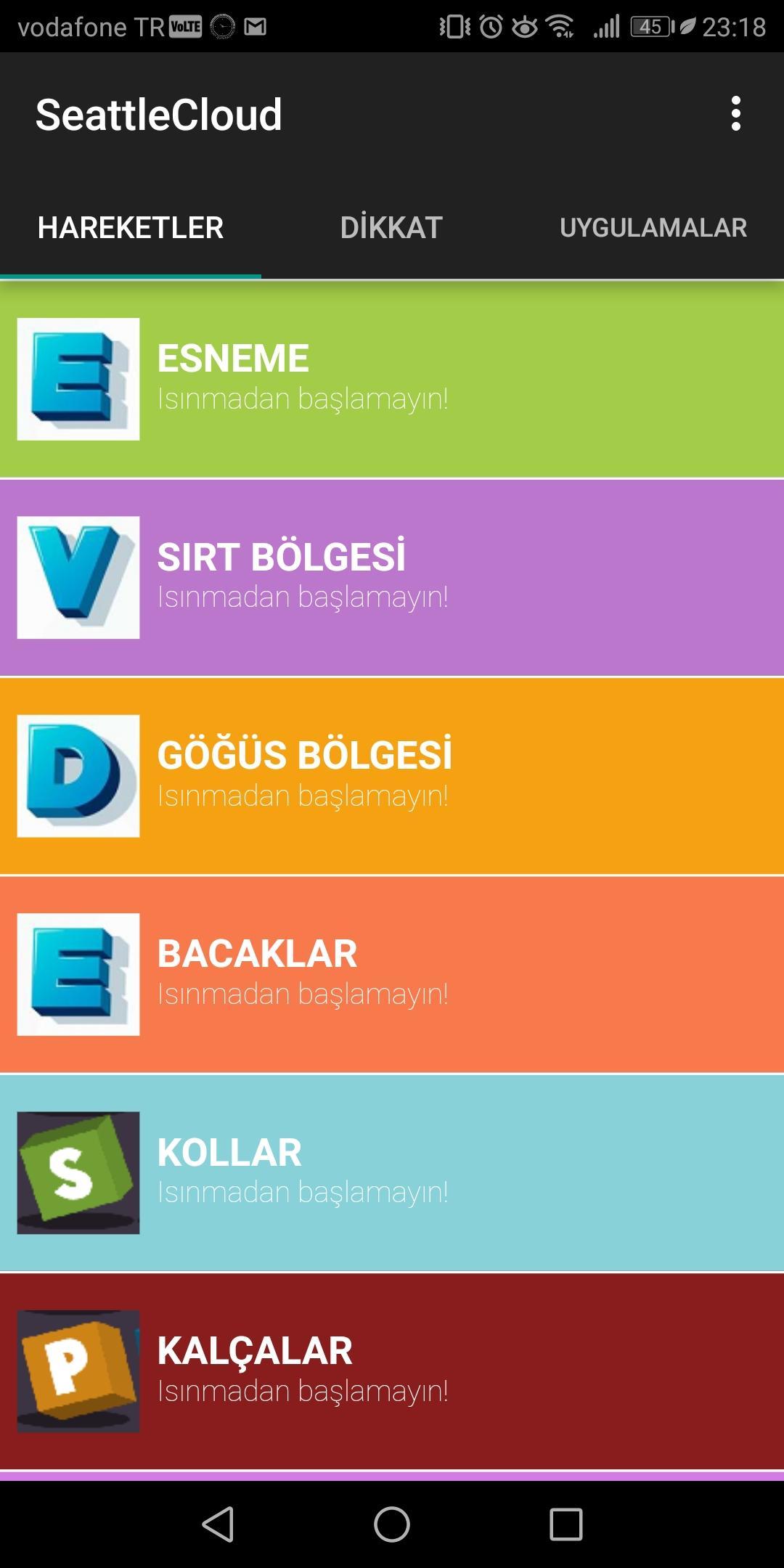 Evimde Spor