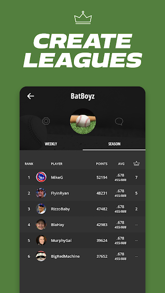 5 for 5 Baseball
