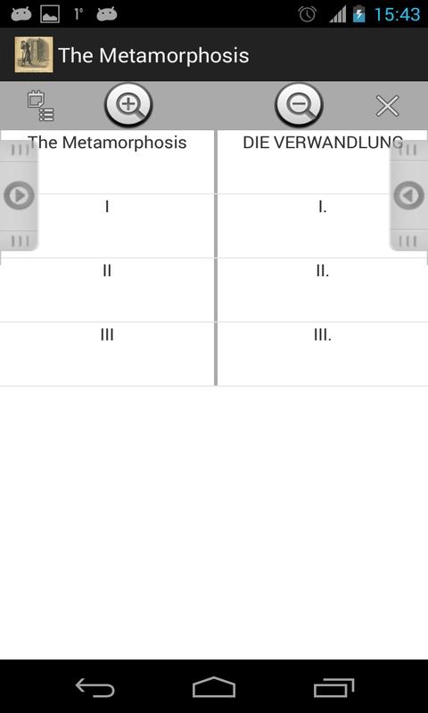 The Metamorphosis