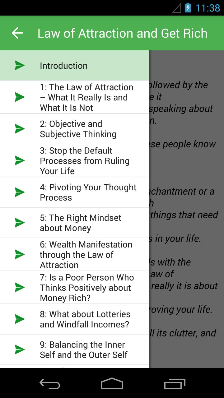 Law of Attraction and Get Rich