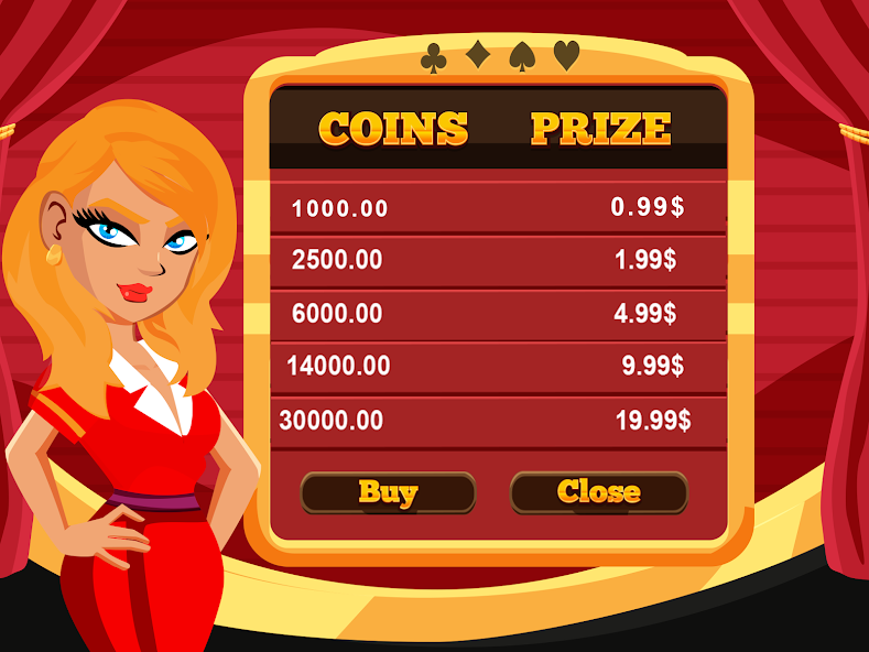 Casino BlackJack 21 Card Game