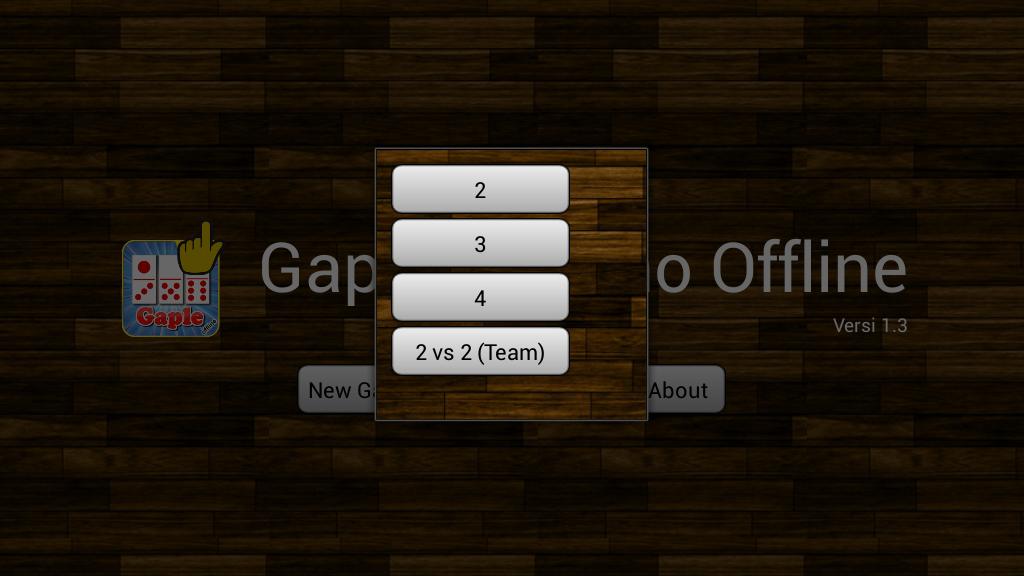 Dominoes Gaple Offline
