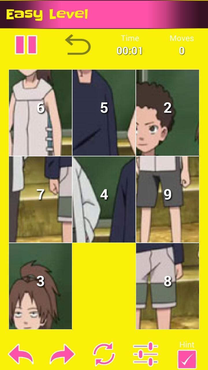 Puzzle Manga Naruto