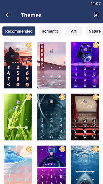 AppLock LiveTheme Forest Light