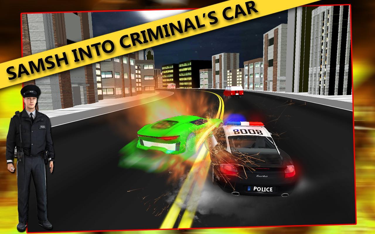 Police Car Vs City Racing
