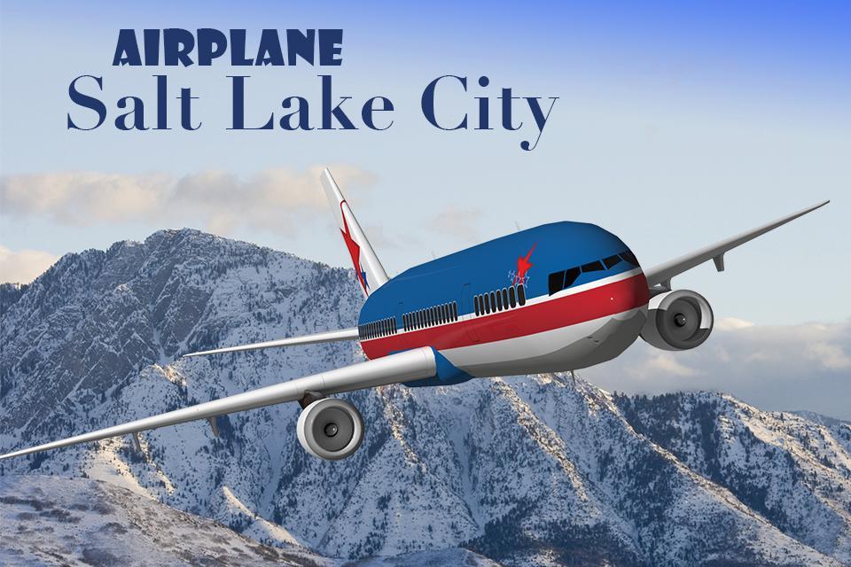Airplane Salt Lake City