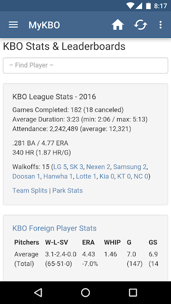 MyKBO Live