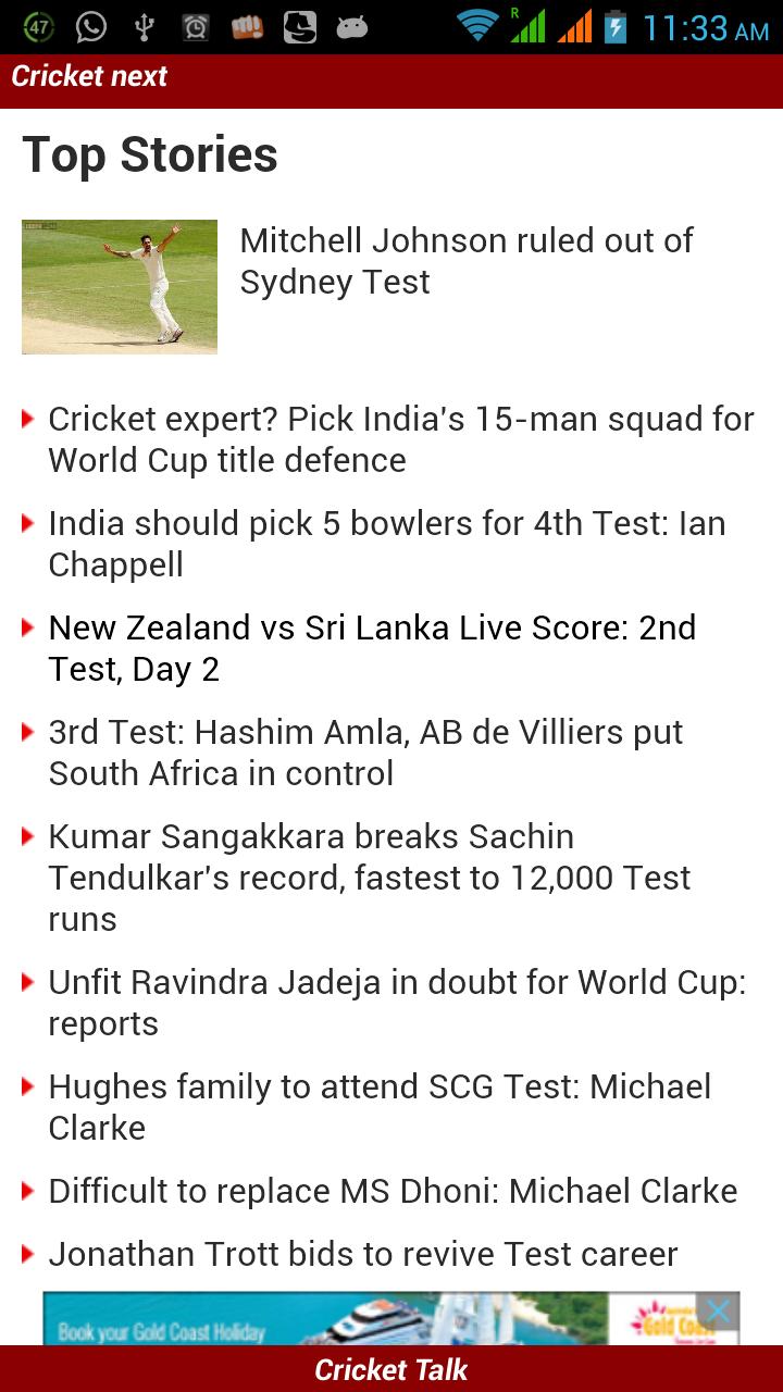 Cricket Talk