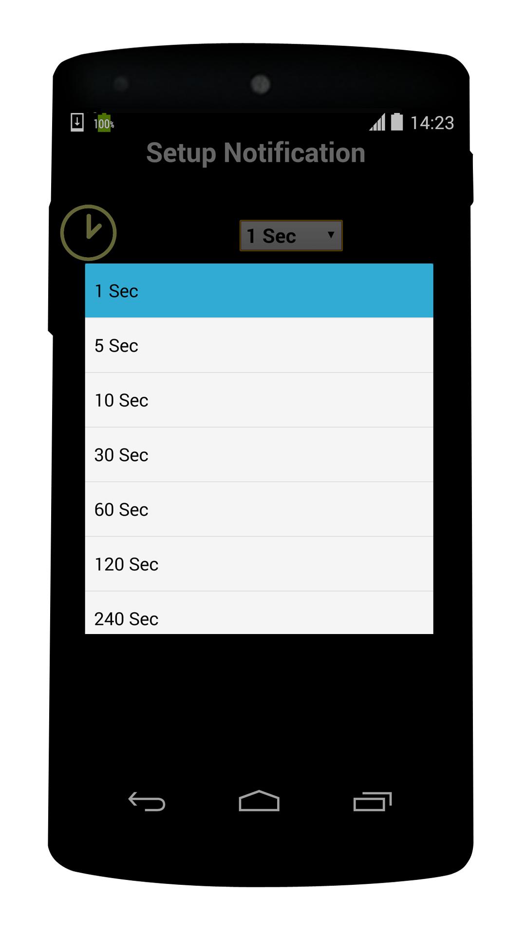 fake battery low