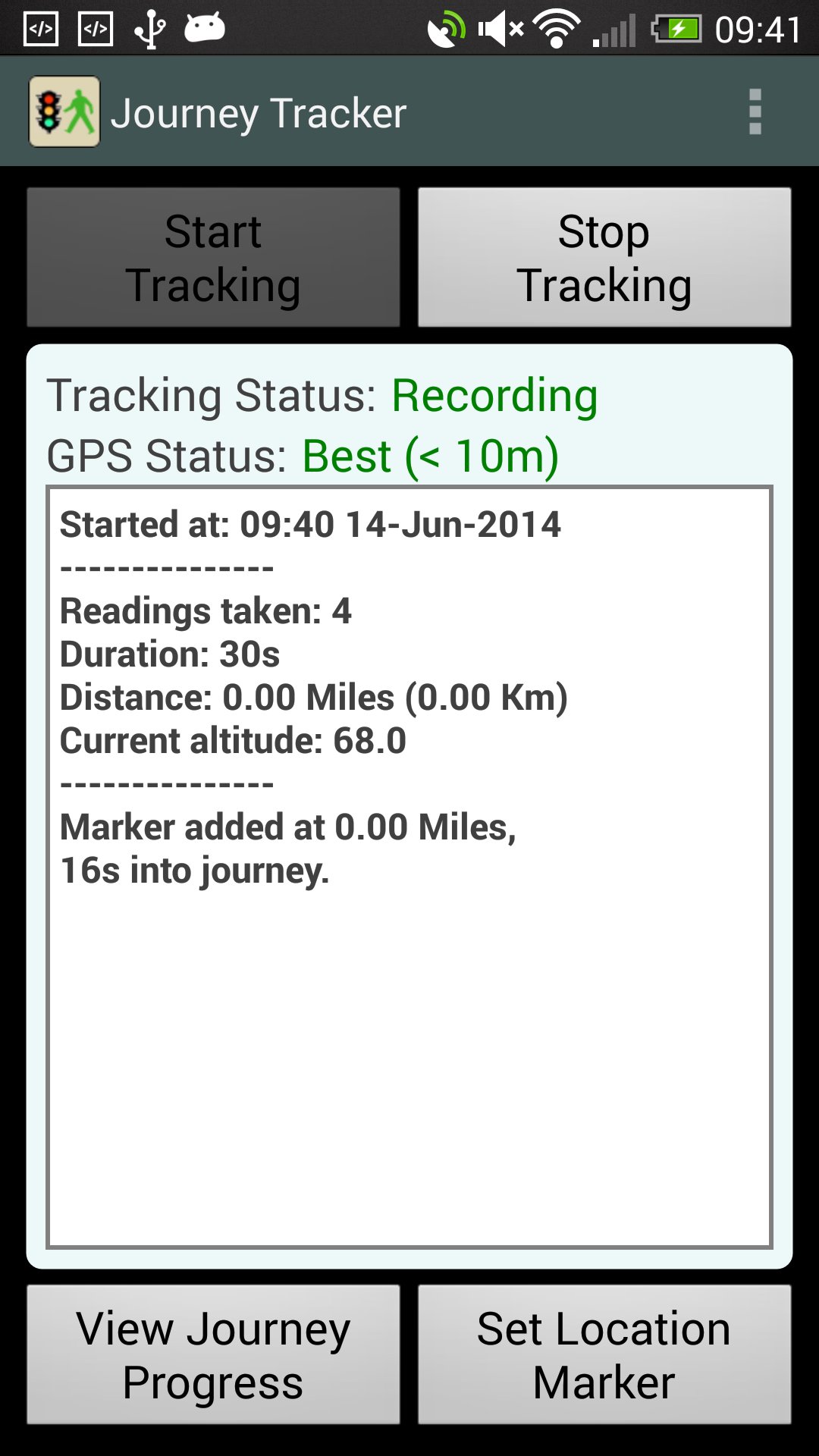 Journey Tracker