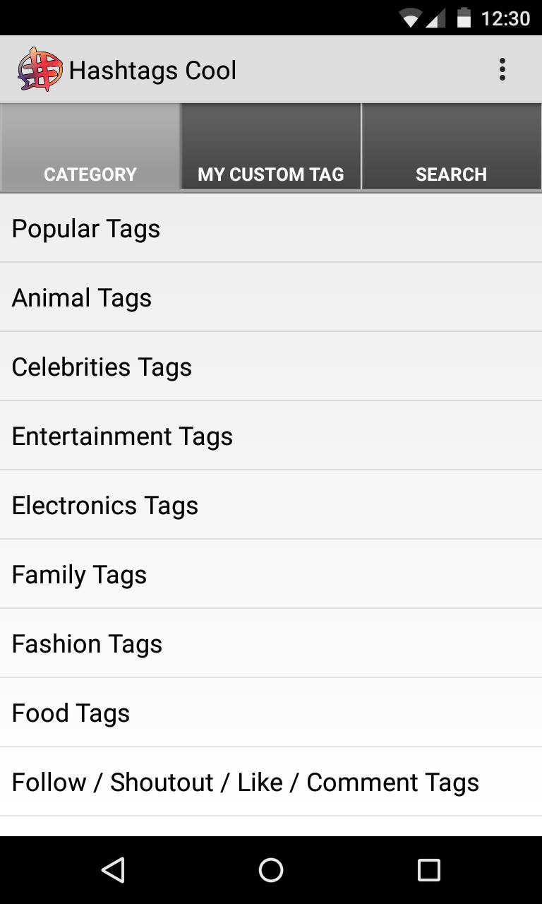 Hashtags Cool