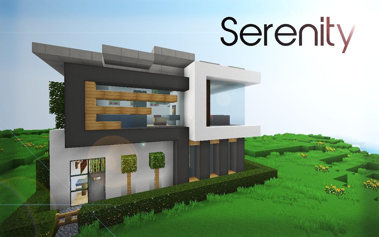 Modern House Ideas MCPE MODS