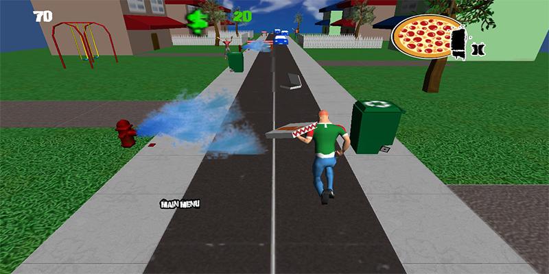 Pizza Parkour