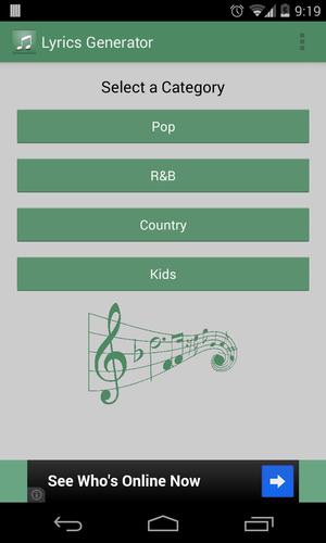 Lyrics Generator