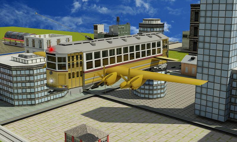 Flying Train Future Race