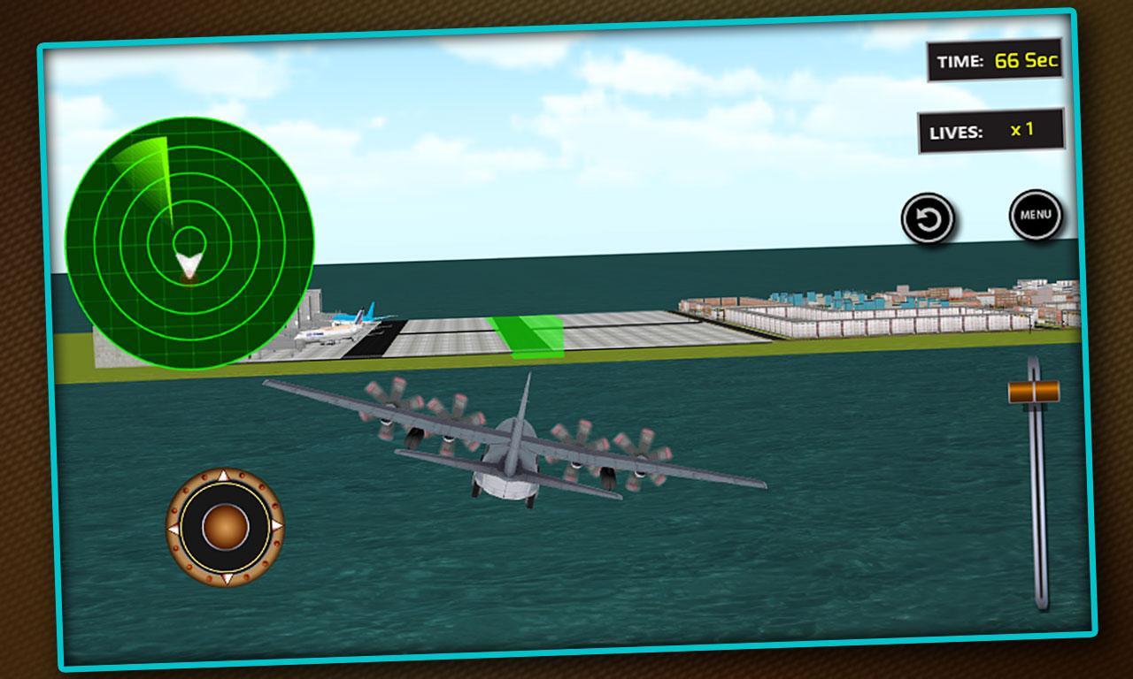 Airplane Car Transporter Pilot