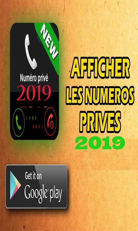 Show private number