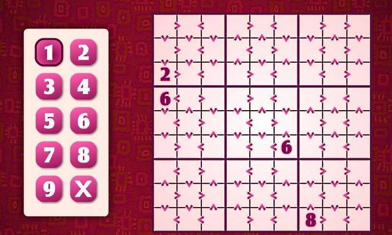 Greater Than Sudoku Free