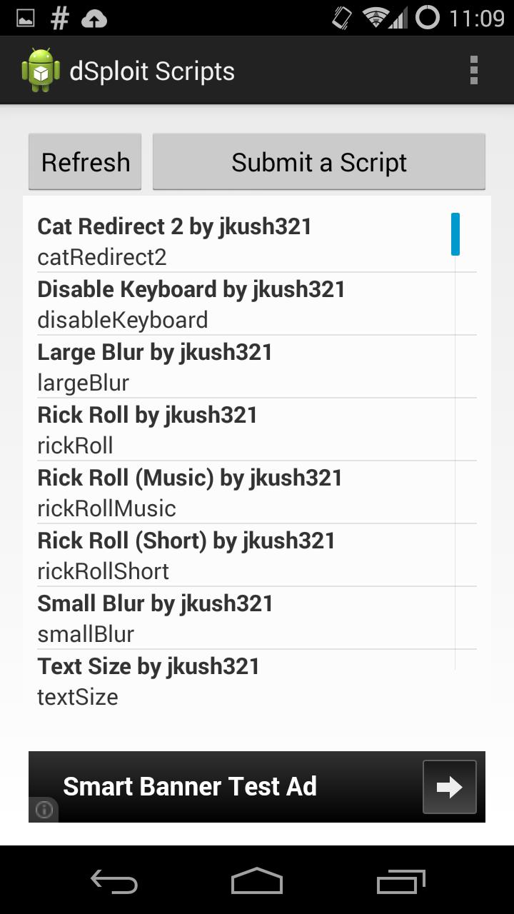 dSploit Scripts
